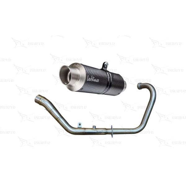 Leovince Knalpot Racing Fullsystem Kawasaki Ninja 250 SL / Z 250 SL with Drake Header Stainless Original