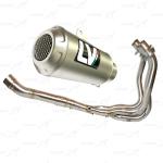 Leovince Knalpot Racing Fullsystem Kawasaki ZX25R ZX25 R with Drake Header Stainless Original