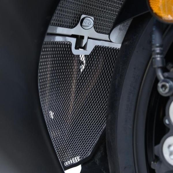 V Grill R&G YZF R6 '17 Downpipe Grill DG0026BK