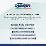 Allegri Selang Rem Motor 2 Line Universal Made In Italy - Naked