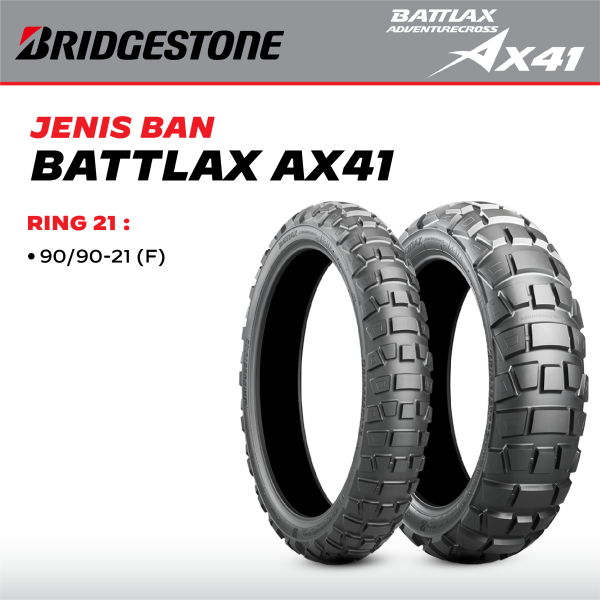 Ban Motor Battlax AX41 90/90-21 F Adventure Cross