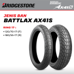 Ban Motor Battlax AX41S 180/55-17 120/70-17 160/60-15 Adventure Cross Scrambler