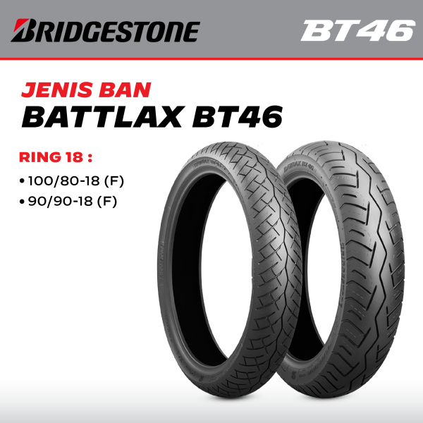 Ban Motor Battlax BT46 90/90 100/80 - 18