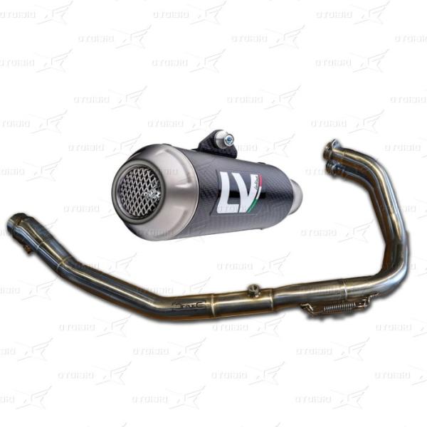 Leovince Knalpot Racing Fullsystem Kawasaki Ninja 250 Fi with Drake Header Stainless Original