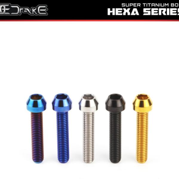 Drake Titanium Baut Bracket Breke Kaliper Depan Honda Vario 125 New 2026 Grade 5 Original