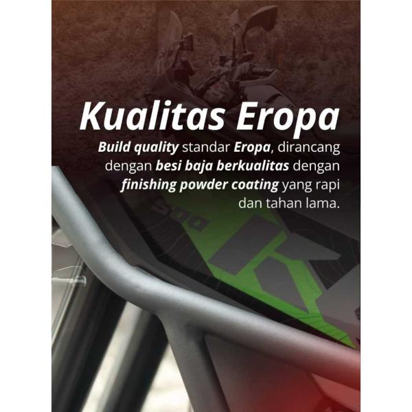 CrashBar Kawasaki KLE500 KLE 500 Crash Bar Pelindung Mesin