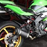 Leovince Knalpot Racing Fullsystem Kawasaki ZX25R ZX25 R with Drake Header Stainless Original