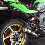 Leovince Knalpot Racing Fullsystem Kawasaki ZX25R ZX25 R with Drake Header Stainless Original