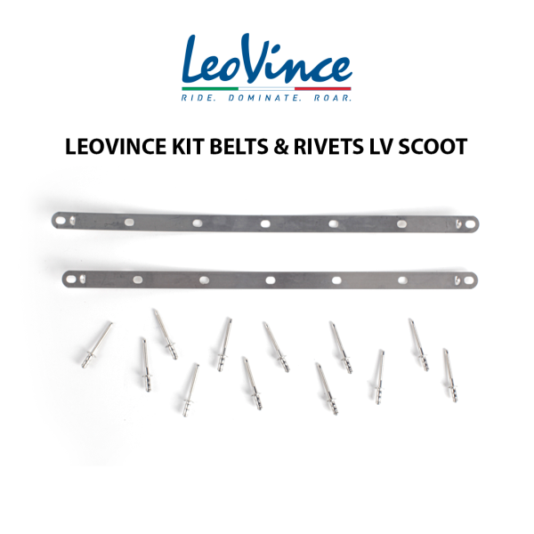 LEOVINCE KIT BELTS & RIVETS LV SCOOT