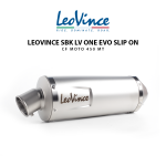 Knalpot Racing Leovince SBK Lv One Evo Slip On CF Moto 450