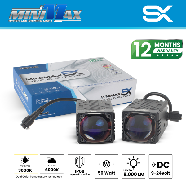 Lampu Tembak Minimax SX Series 80 Watt Wireless Remote Switch