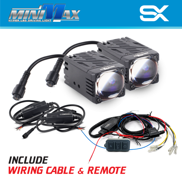 Lampu Tembak Minimax SX Series 80 Watt Wireless Remote Switch