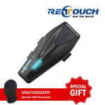 Intercom Intercomm Motor Mesh Bluetooth Helm Retouch X8