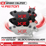 Kaliper 4 Piston 4P XRC01 Axial XWheel CNC Billed Bilet Kanan Kiri