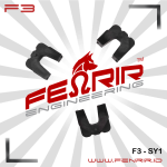 Slide Piece Karet Slider Fenrir F3-SY1 Mio Sporty Smile J S Z M3 Soul GT Xride Xeon Lexi Aerox Nmax