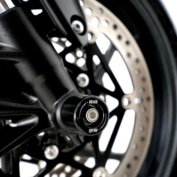 Axle Slider R&G Ducati Triumph Trident 660 '21 Ducati Street Triple '13-16 (Small Bobbin) FP0244BK