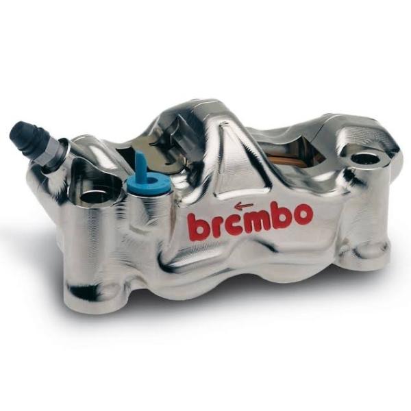 Kaliper Brembo Monoblok GP4RX Nickel 108mm - Kanan