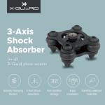 Adaptor Dudukan Phone Holder X Guard XGuard Shock Absorber Peredam Getar