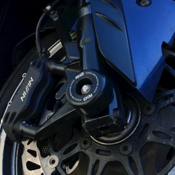 Axle Sliders R&G ZX636 '03-12/ZZR1400 '06/ GTR1400 FP0229BK