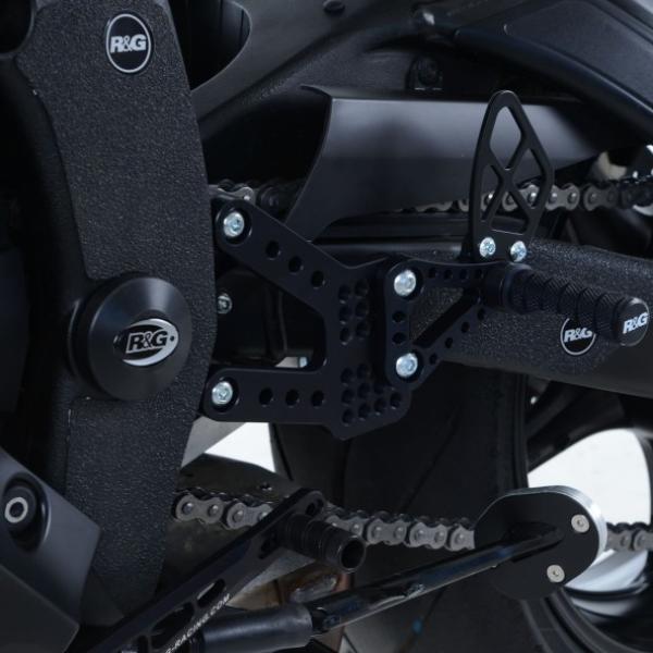 Boot Guard Kit R&G YZF R6 2017 (3 Grip Kit) EZBG908BL