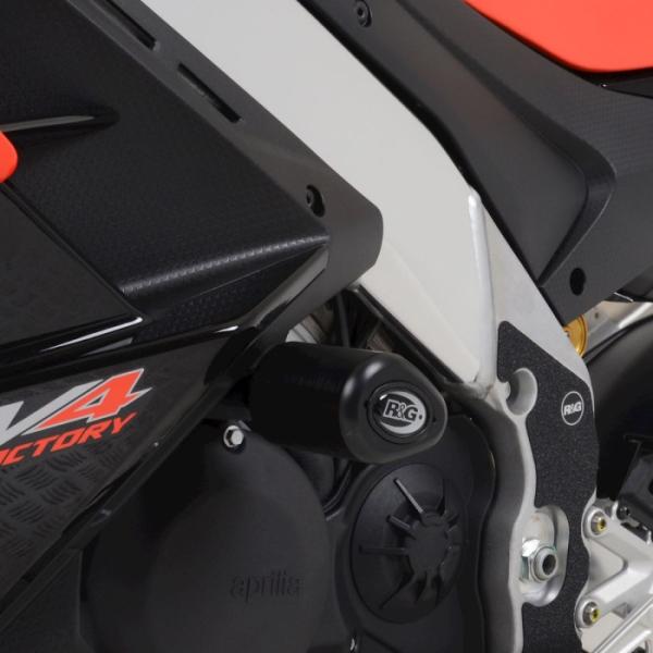 Frame Slider R&G RSV4 1100 Factory'21 Aero Crash Protectors CP0531BL