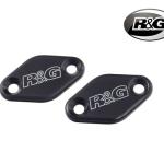 Mirror Blanking Plates R&G H2/H2R '15 MBP0023BK
