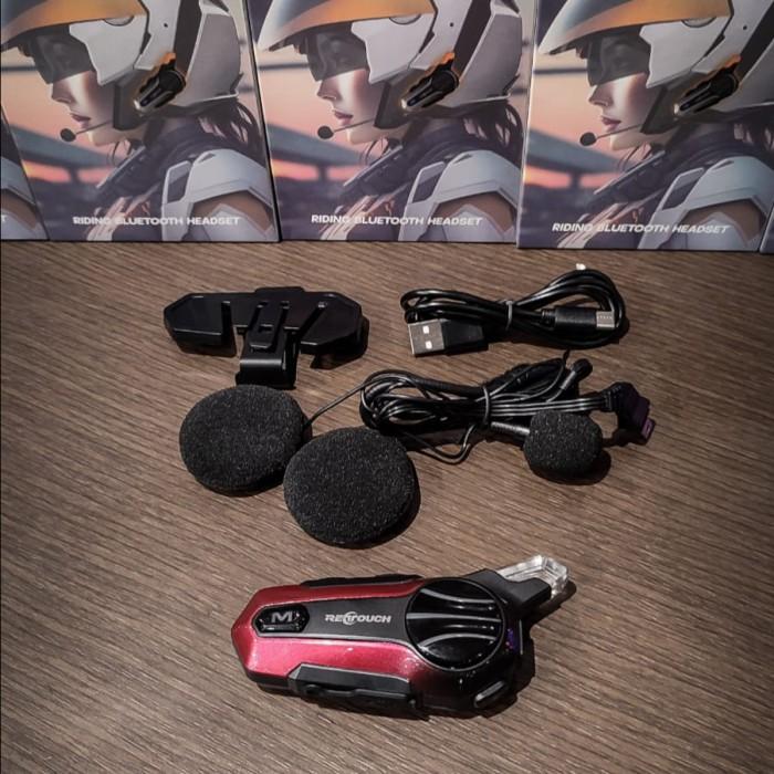 Intercom Bluetooth Retouch X3 Bluetooth Helm Universal