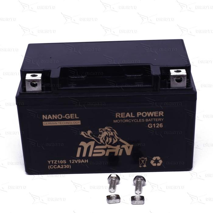 MSHN Aki Motor Menshine Nano Gel YTZ10S (DTZ10S)