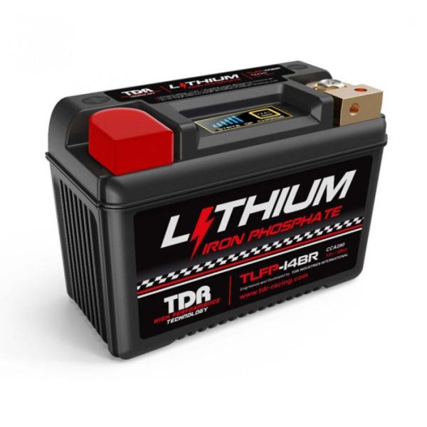 Aki Motor TDR Lithium Forza 250 R6 MT07 MT09 ZX10R ZX10RR TLFP-14BR