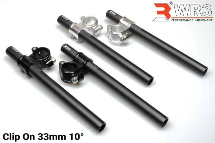 Stang Jepit Clip On WR3 33mm Kawasaki Ninja 150R 150RR Stang Variasi Motor