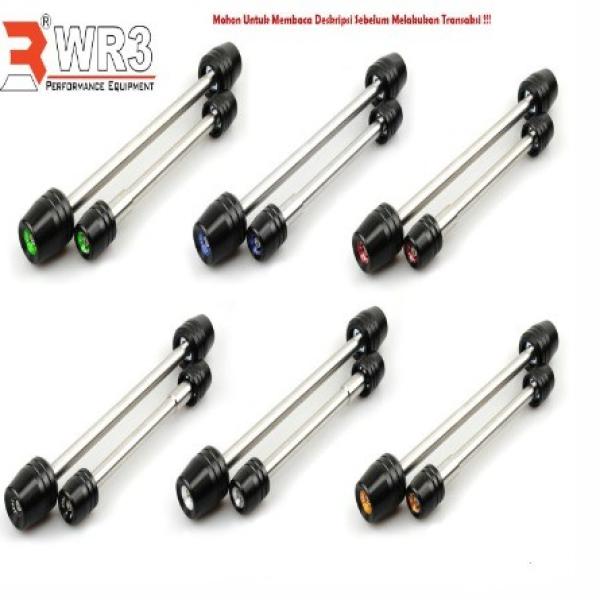 Axle Slider WR3 ZX25R ZX 25R Fork Slider Fork Protector Jalu As Roda