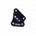 WR3 Bracket Kaliper Brembo Depan Kawasaki Ninja 250 Fi 2018 - Hitam