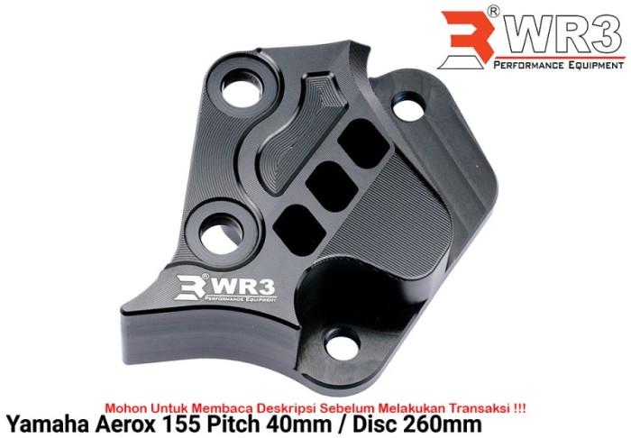 Bracket Braket Kaliper Brembo Depan WR3 Aerox Disc 260mm
