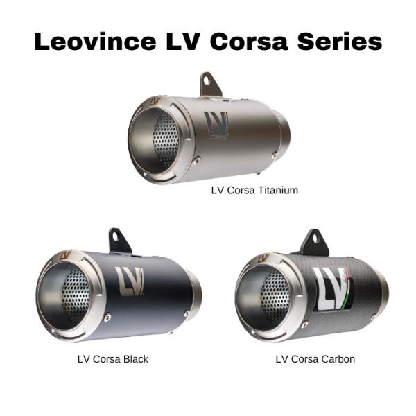 Knalpot Racing Leovince SBK LV Corsa Series Silencer Only