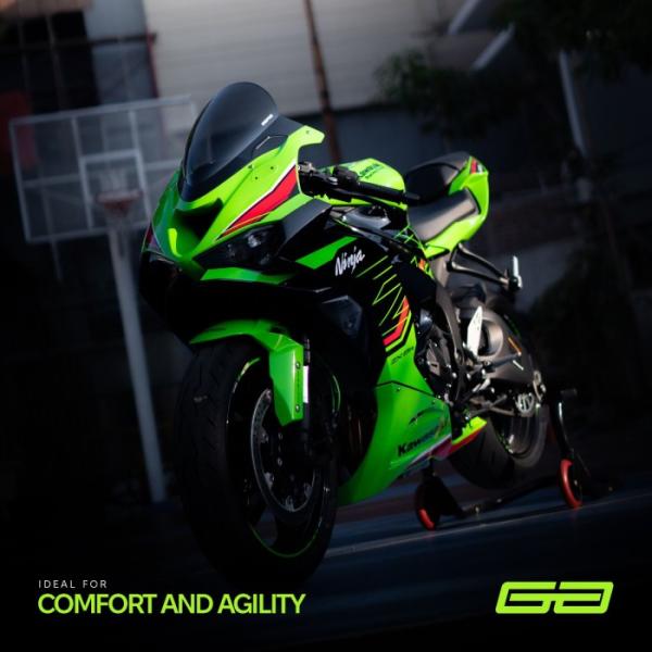 Windshield Visor Gara ZX6R 2024 Wind Shield Windshild