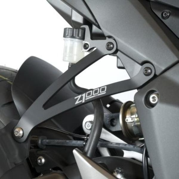 Exhaust Hanger Footrest Blanking Plate R&G Z1000' 10/Z1000R EH0054BK