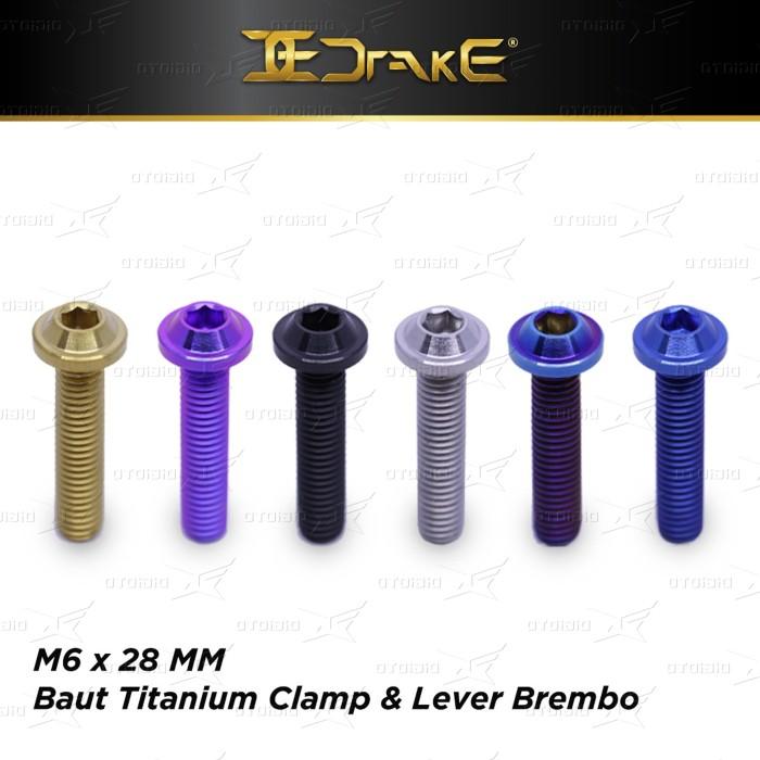 Drake Baut Titanium Clamp dan Lever Brembo
