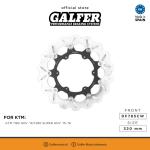 Disc Brake Galfer Floating Complete Depan KTM 1190 ADV '13/1290 Super ADV '15-'16 320mm Disc Wave