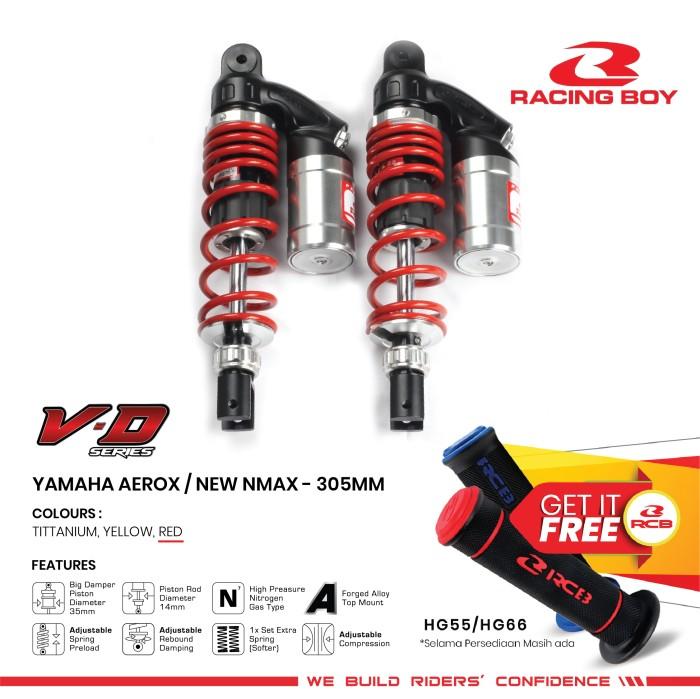 Shock Shockbreaker Racing Boy RCB VD Series Aerox 305mm