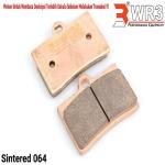 Kampas Rem WR3 Sintered 064 Kaliper 4 Piston 1 Pin Brake Pad