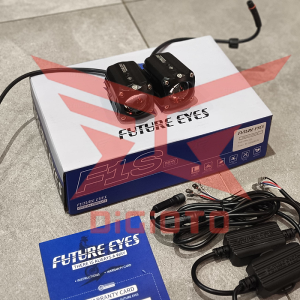 Lampu Tembak Future Eyes F1S Fog Lamp 52W