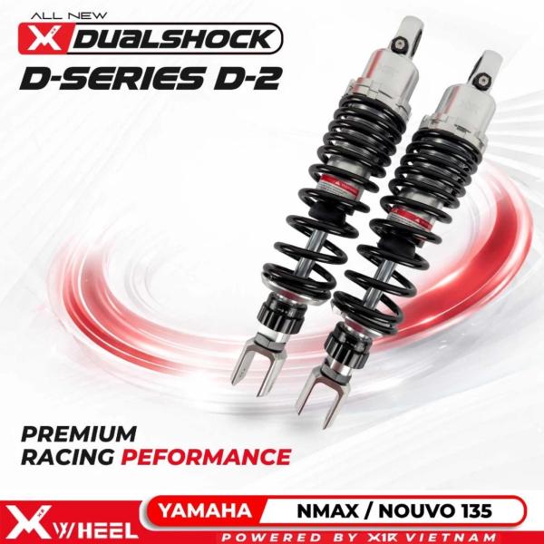 Shock Shockbreaker XWheel D-2 D2 Series Nmax 155 Nouvo 135 Aerox 305mm Non Tabung