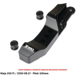 Braket Bracket Kaliper Radial Depan WR3 Ninja 250 Fi Old Z250 '08-17 Pitch 100mm