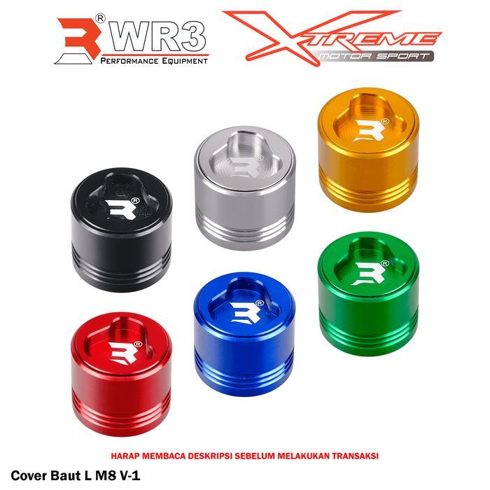 Cover Tutup Baut L WR3 V1 Ukuran M8 Untuk Kaliper Radial