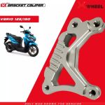 Braket Bracket Kaliper 2 Piston Depan X1R Vario 150 Disc 220mm 267mm