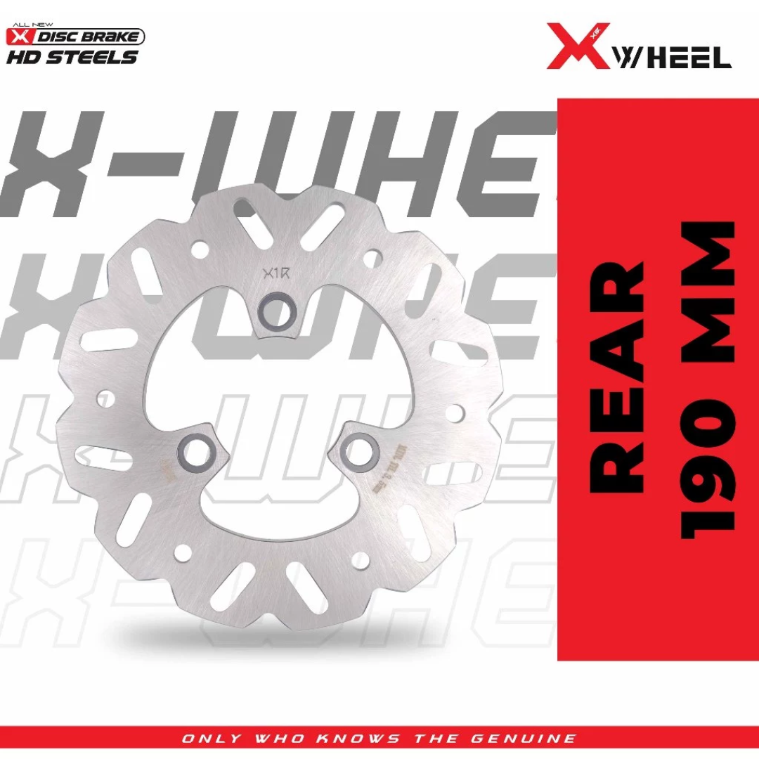 Piringan Cakram Disc Discbrake Depan Belakang Standar XWheel Satria Fu Karbu Ukuran 290mm (F) 190mm (R)