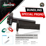 SPECIAL PROMO BUNDLING Gas Spontan Domino XM2 Black & Handgrip Domino Mono Colour Black
