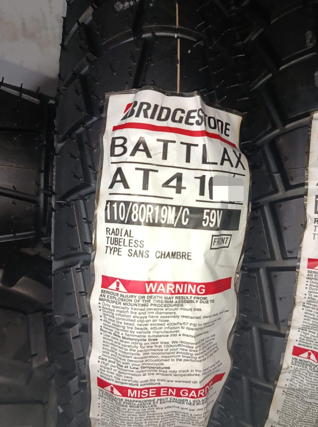 Ban Motor Battlax AT41 110/80 120/70 100/90 - 19